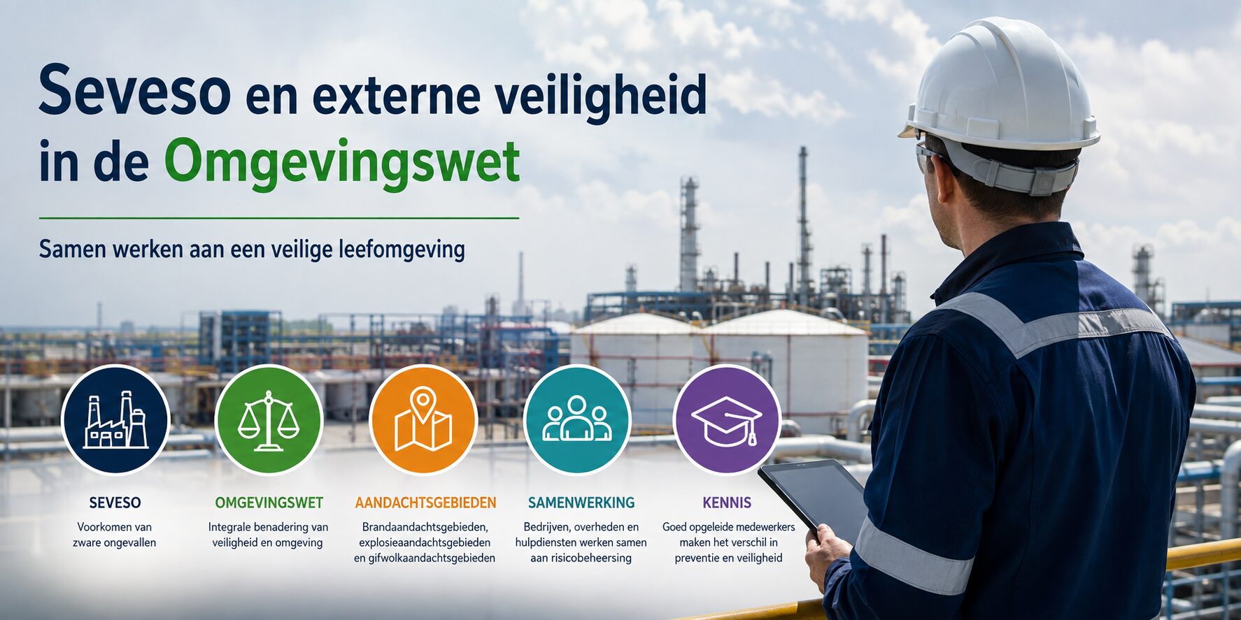 Seveso en externe veiligheid onder de Omgevingswet: waarom kennis belangrijker is dan ooit